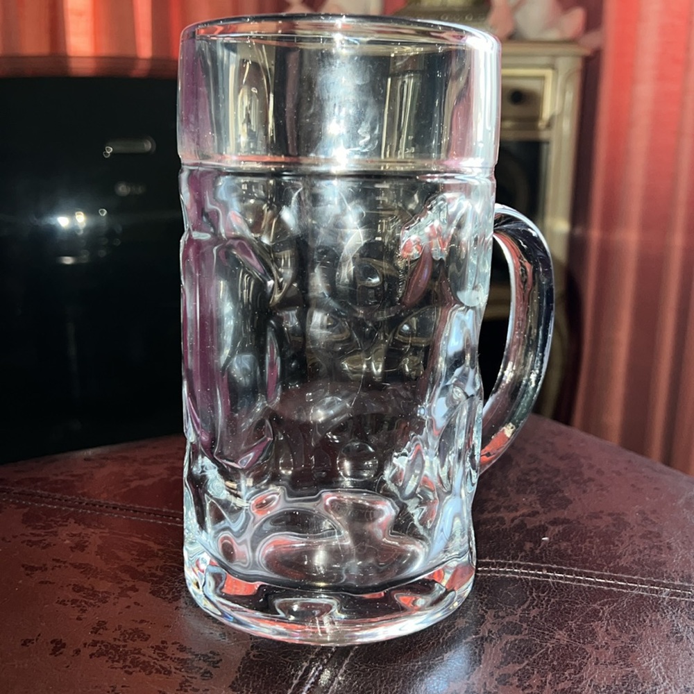 1 Liter Beer Mug Glass